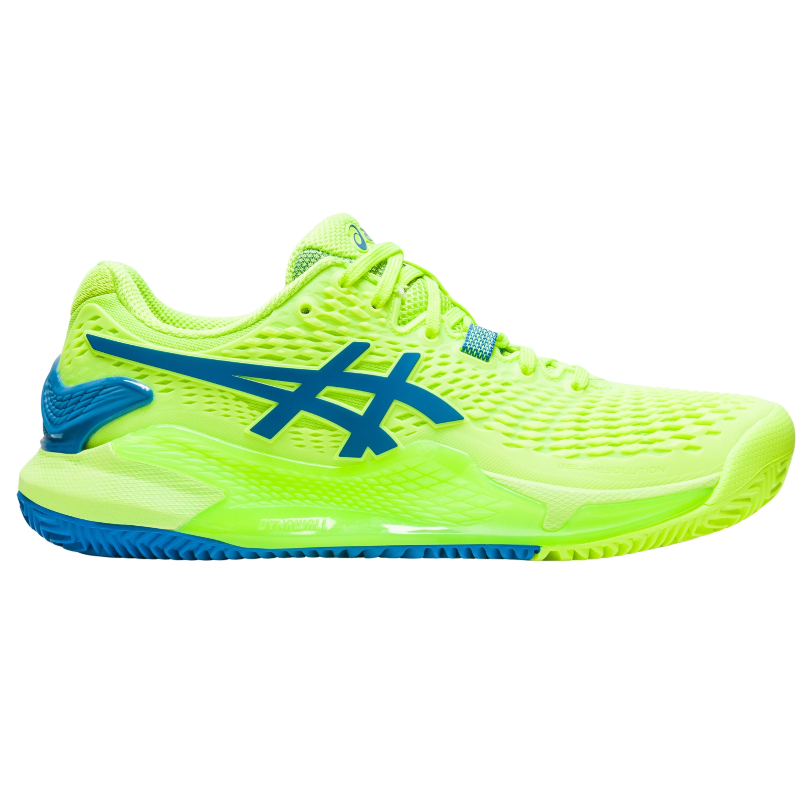 Asics Gel Resolution 9 Clay Women Hazard Green/reborn Blue
